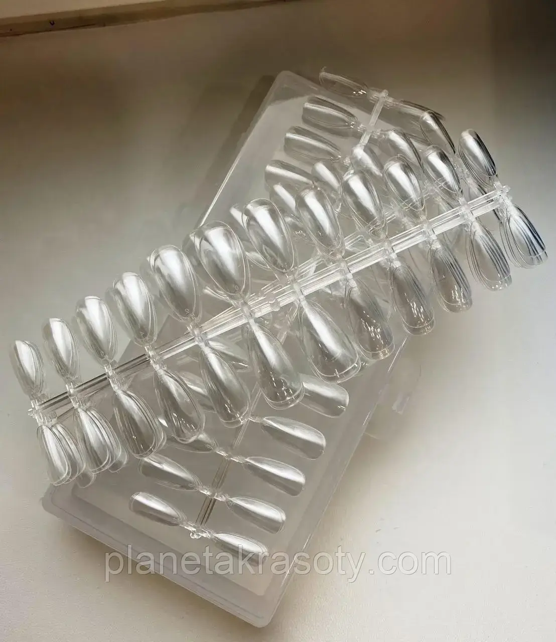 Тіпси гелеві для нарощування мигдаль 24 штук, фото 1