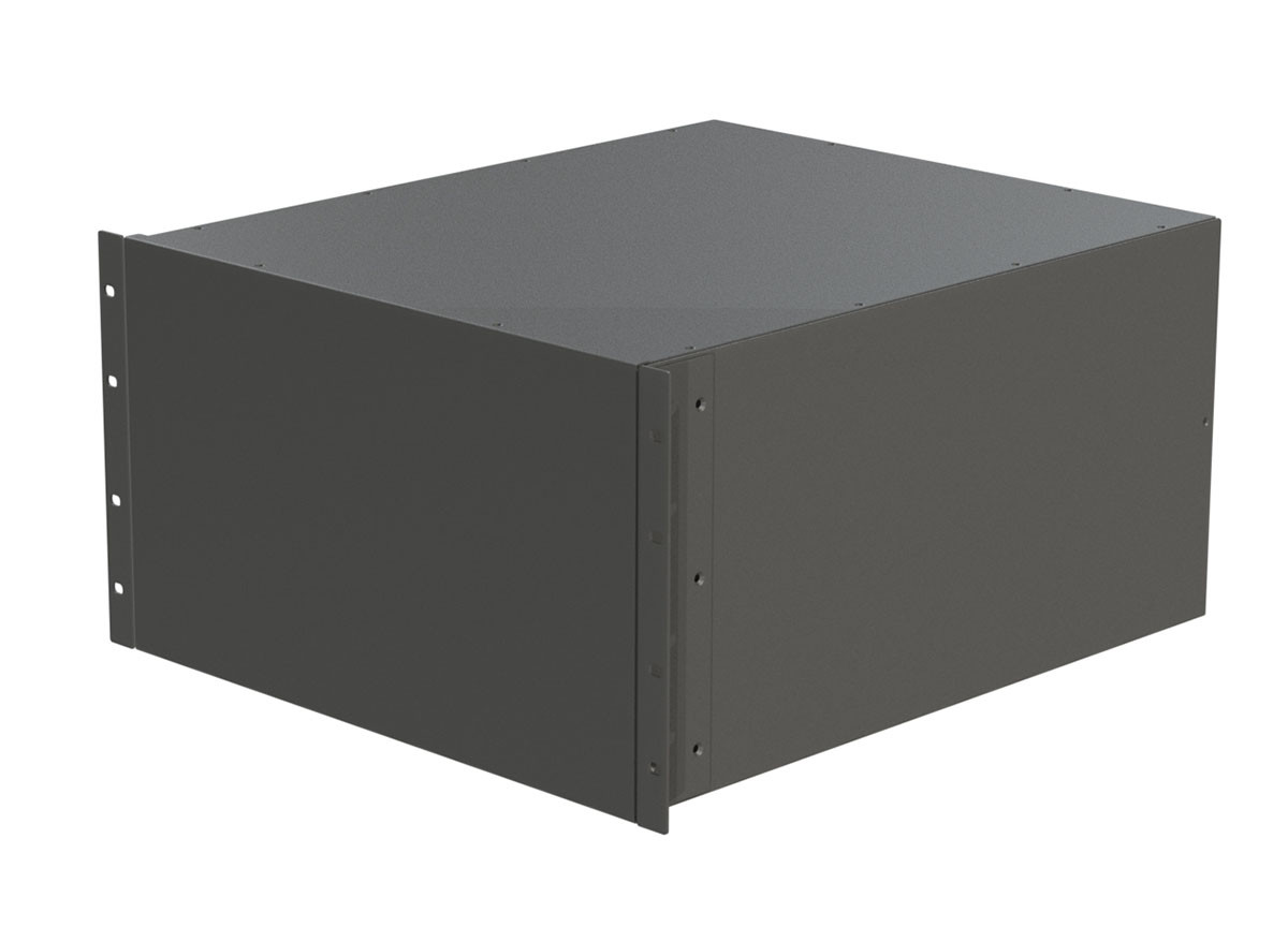 Корпус металевий MiBox Rack 6U, модель MB-6520SP (Ш483(432) Г522 В264) чорний