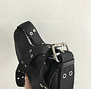 Сумка крос боді жіноча чорна, фото 9
