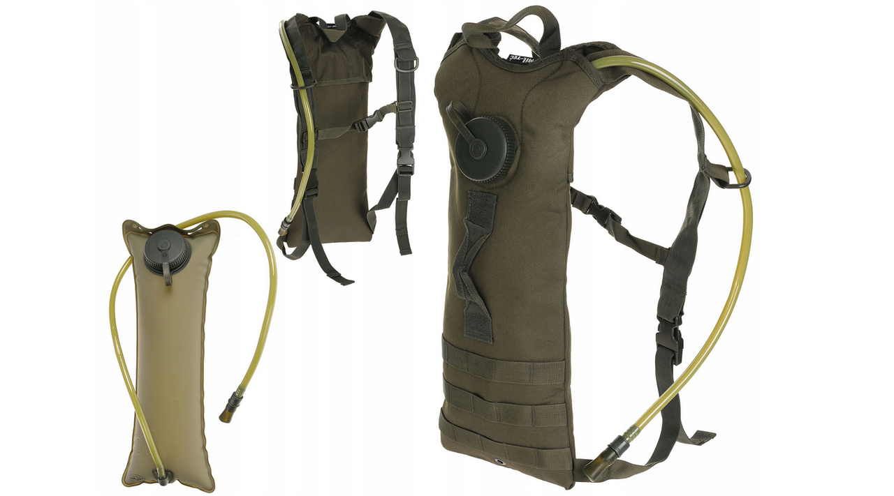 Система гідратор Mil-Tec 3L - Olive, фото 1