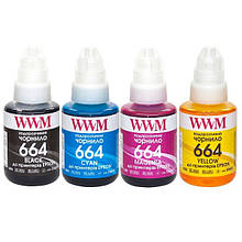 Комплект чорнил WWM E64 для Epson L (4 х 100г) (E64SET4-2)