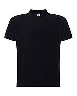 Мужская футболка-поло JHK POLO REGULAR MAN цвет черный (BK)