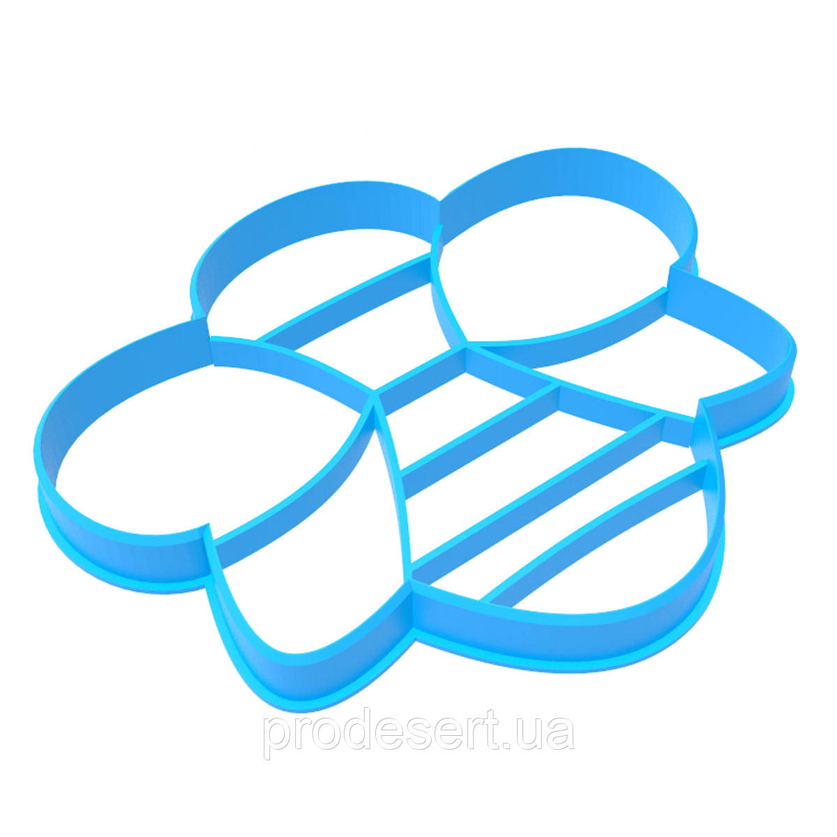 Вирубка для пряників Бджілка 10*11,6 см (3D)