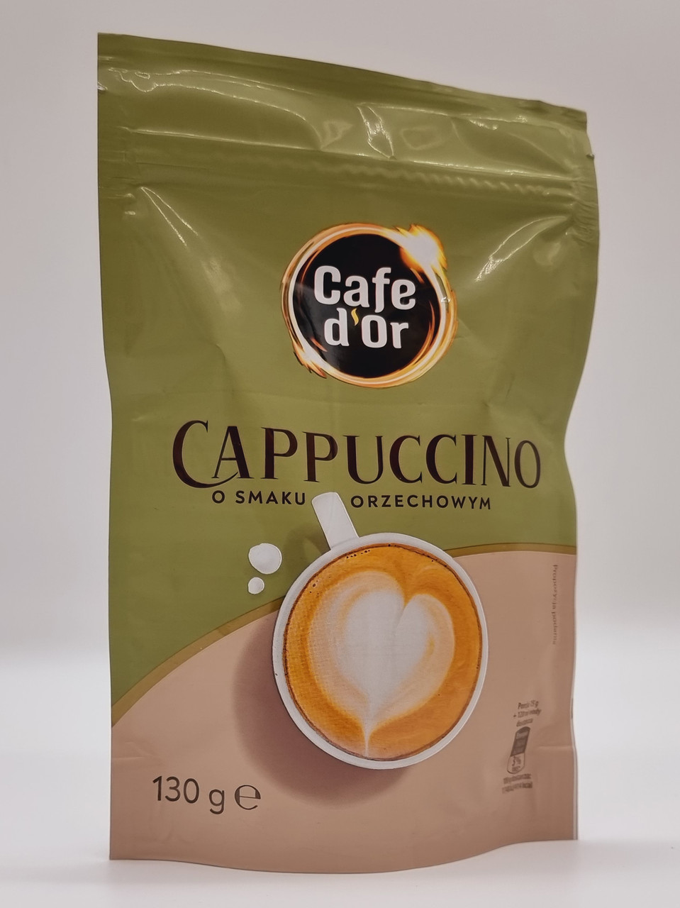 Капучіно зі смаком горіха Cafe d'or 130г Польща