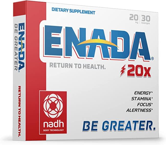 Нікотинамід-аденіндинуклеотид NADH ENADA, 20 мг 30 пастилок