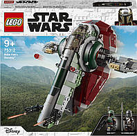 LEGO Star Wars Звездолет Бобы Фетта 593 детали (75312)