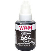 Чернила WWM 664 черные для Epson, 140г (E664B)