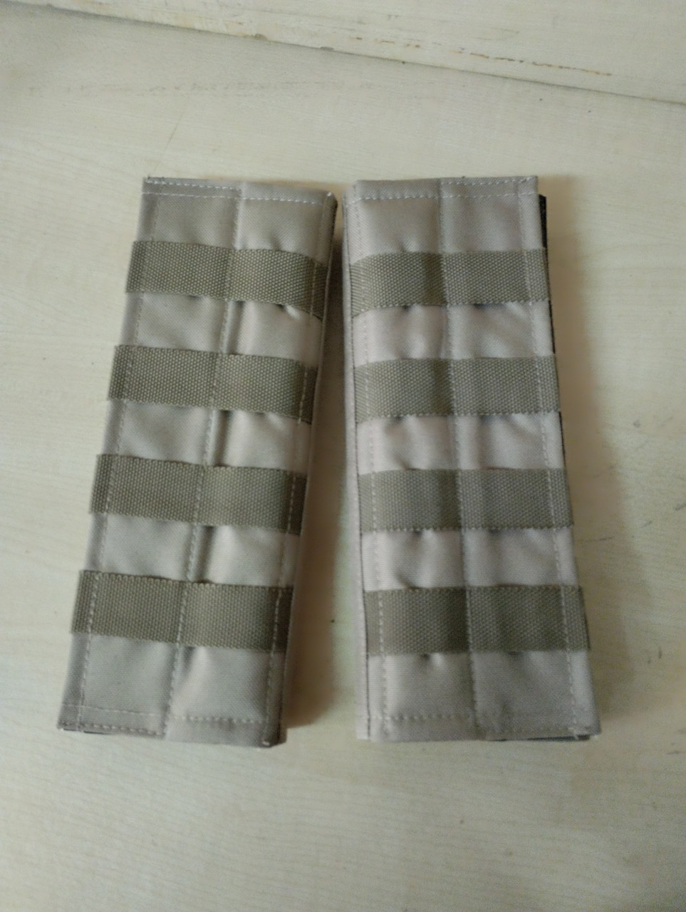 Наплечники для рюкзака, плитоноски и др, ПЕСОК 9х25см под жилет Корсар ...