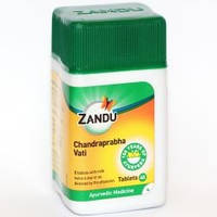 Чандрапрабха бати Занду 40 таб, Chandraprabha Vati Zandu, прекрасное противовоспалительное, тонизирующее и очищающее средство, Аюр