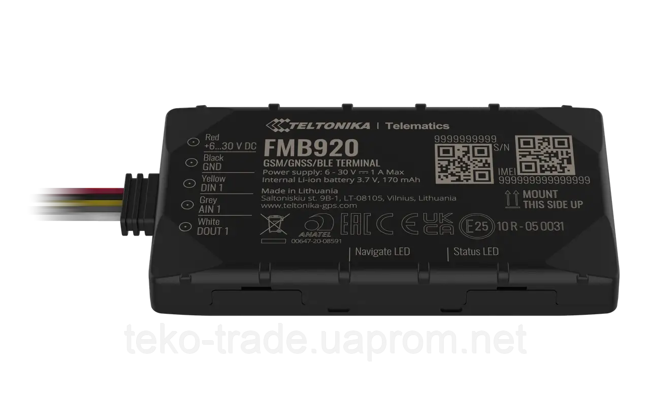 GPS-трекер Teltonika FMB920