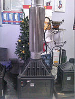 Радиаторная труба 150мм 1мм 1метр , труба -радиатор для печей и каминов