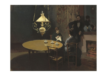 Листя Claude Monet — Interior, after Dinner, 1868-1869, фото 1
