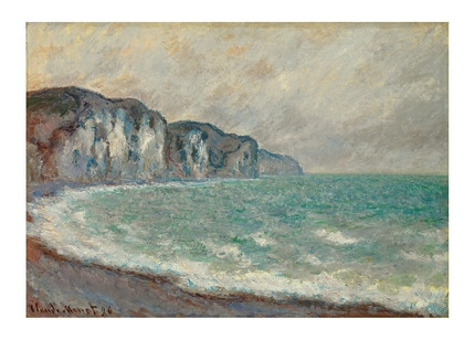 Листівка Claude Monet — Cliff at Pourville, 1896, фото 1