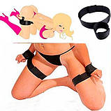 БДСМ фіксатори рук і ніг "Black Bondage" - Садо-мазо, фото 2
