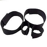 БДСМ фіксатори рук і ніг "Black Bondage" - Садо-мазо, фото 3