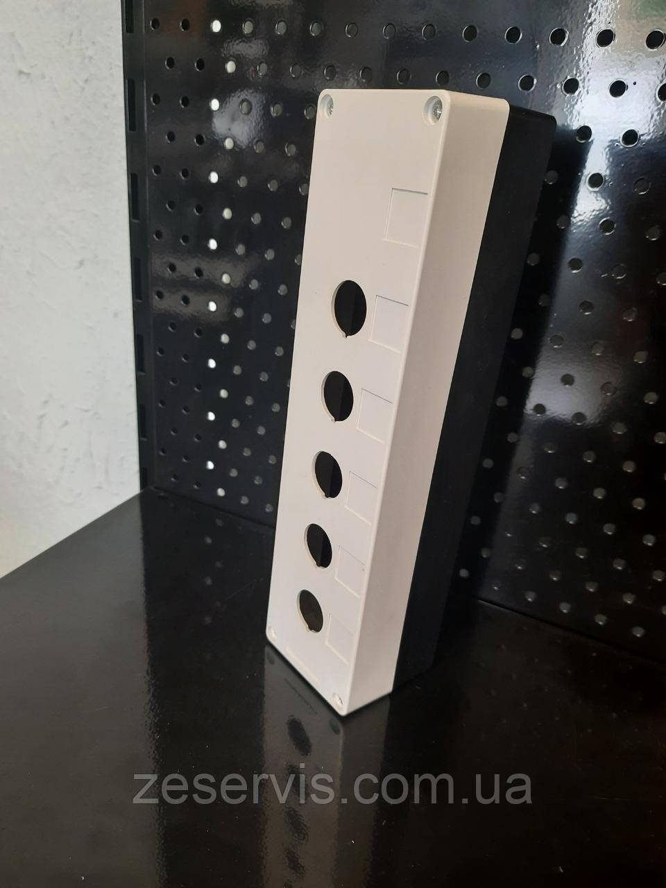 Корпус КП105(6) для кнопок 5(6)міс білий IEK, фото 1