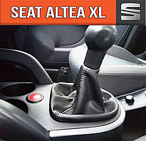 Чохол Кпп Сеат Альтеа ХЛ. Чохол на ручку кпп Seat Altea xl Сіат кожух куліси