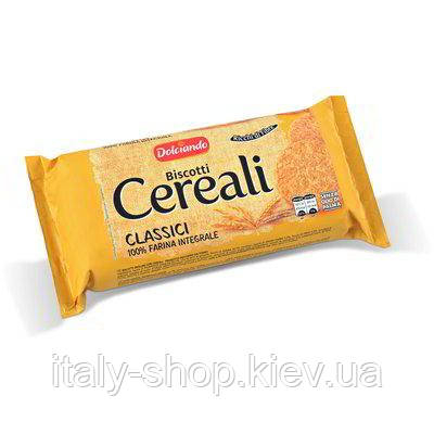 Печиво Dolciando Cereali злакове, цільнозернове 500, Італія, фото 1