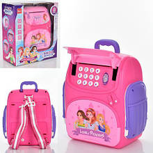 Дитяча скарбничка-рюкзак (сейф) з кодовим замком та відбитком пальця топ