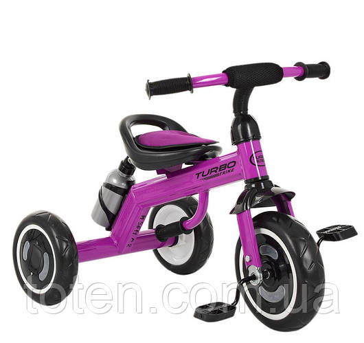 Купить Детский велосипед "Гномик" трехколесный Turbotrike (ФИОЛЕТОВЫЙ ...