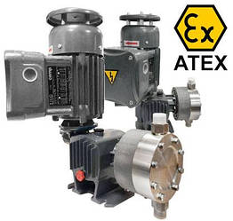 Плунжерний насос-дозатор PDM-P AP 838/4 400/3/50 0,55 ATEX EEx-d 2G/2D(zone1/21) IIB T4 IP65