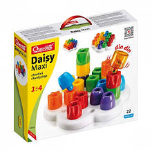 Мозаїка - геометрія "Максі" (21 велика фішка + дошка) ТМ Quercetti