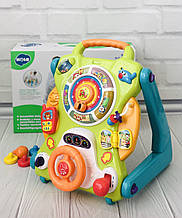 Ігровий центр - каталка - ходунки - столик 3 у 1 Limo Toy топ
