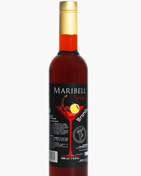 Сироп ТМ "MARIBELL" Бренді 700 мл