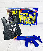 Ігровий набір поліцейського із бронежилетом SWAT арт. 34270 топ