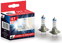 Лампа автомобильная BLIK H7 12V /55W PX26D +120% (к-т 2 шт) 61447 BLIK к-т