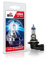 Лампа автомобильная BLIK HB4/12V 55W P22d +120% 42332 BLIK