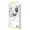 Кабель зарядный BASEUS Silica gel cable Lightning to USB Black 1м (CALGJ-01), фото 6