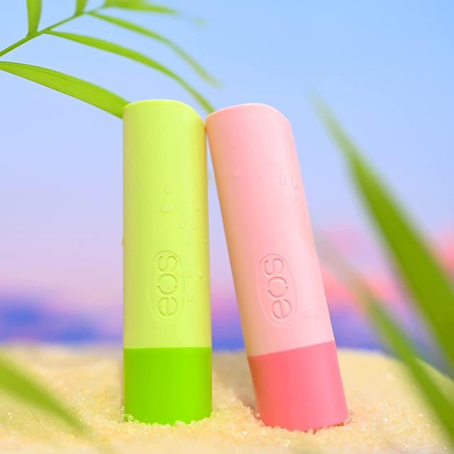 EOS Pineapple Key Lime and Coconut Sugarcane 2-Pack Lip Balm