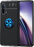 Чохол Fiji Hold для OnePlus Nord CE 5G бампер накладка з підставкою Black-Blue