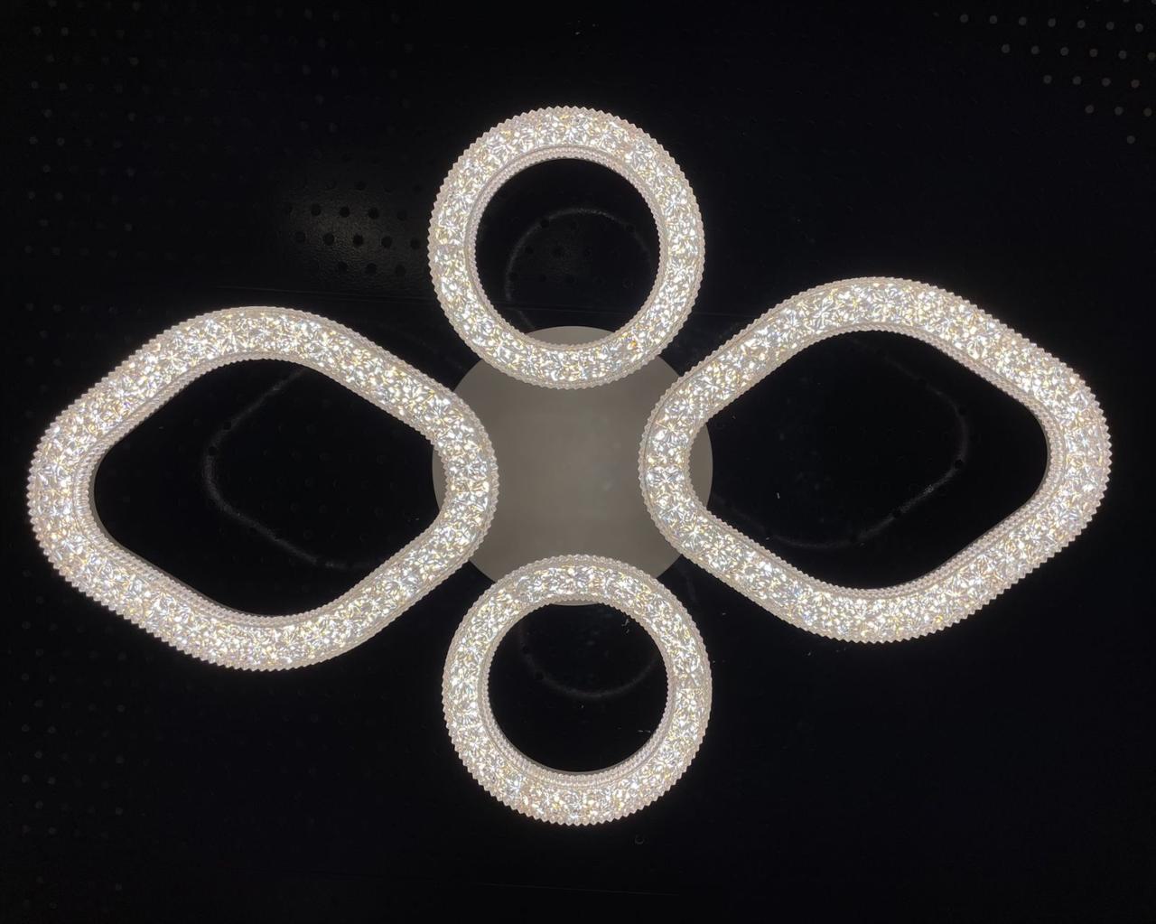 Стельова led люстра з пультом 112вт