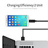 Кабель зарядний Choetech Micro USB Fast Charging 2.1 A 0.5 м Black (SMT0010-BK), фото 3