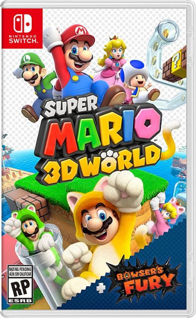 Картридж з грою Super Mario 3D World + Bowser's Fury для Nintendo Switch