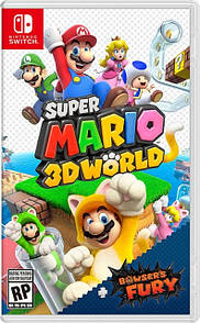 Картридж з грою Super Mario 3D World + Bowser's Fury для Nintendo Switch