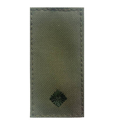 Погон ЗСУ Молодший лейтенант 10х5 см Olive, фото 2