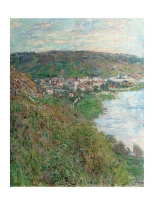Листівка Claude Monet — View of Vetheuil, 1880, фото 1