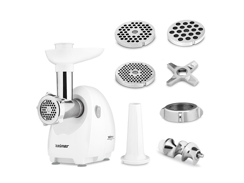 Мясорубка ZELMER ZMM4080B (1900Вт, Колбаса, 3 Сетки) — Купить Недорого ...