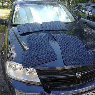 Килимки автомобільні Dodge Avanger SE сині, фото 2