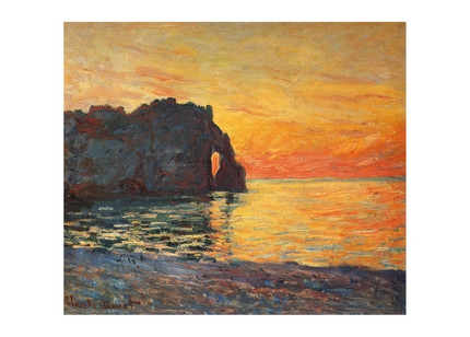 Листівка Claude Monet — Etretat, 1885
