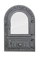 Дверцята зі склом і зольником із шибером FPM1R