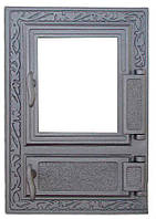 Дверцята зі склом і зольником права FPM2