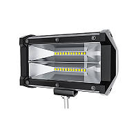 Светодиодная дополнительная 24 LED панель фара DXZ H-GZD-72W 6000K 7200 лм время работы 50000 ч (Gold_36740)