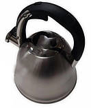 Чайник зі свистком з нержавіючої сталі Maestro 3 літри, фото 2