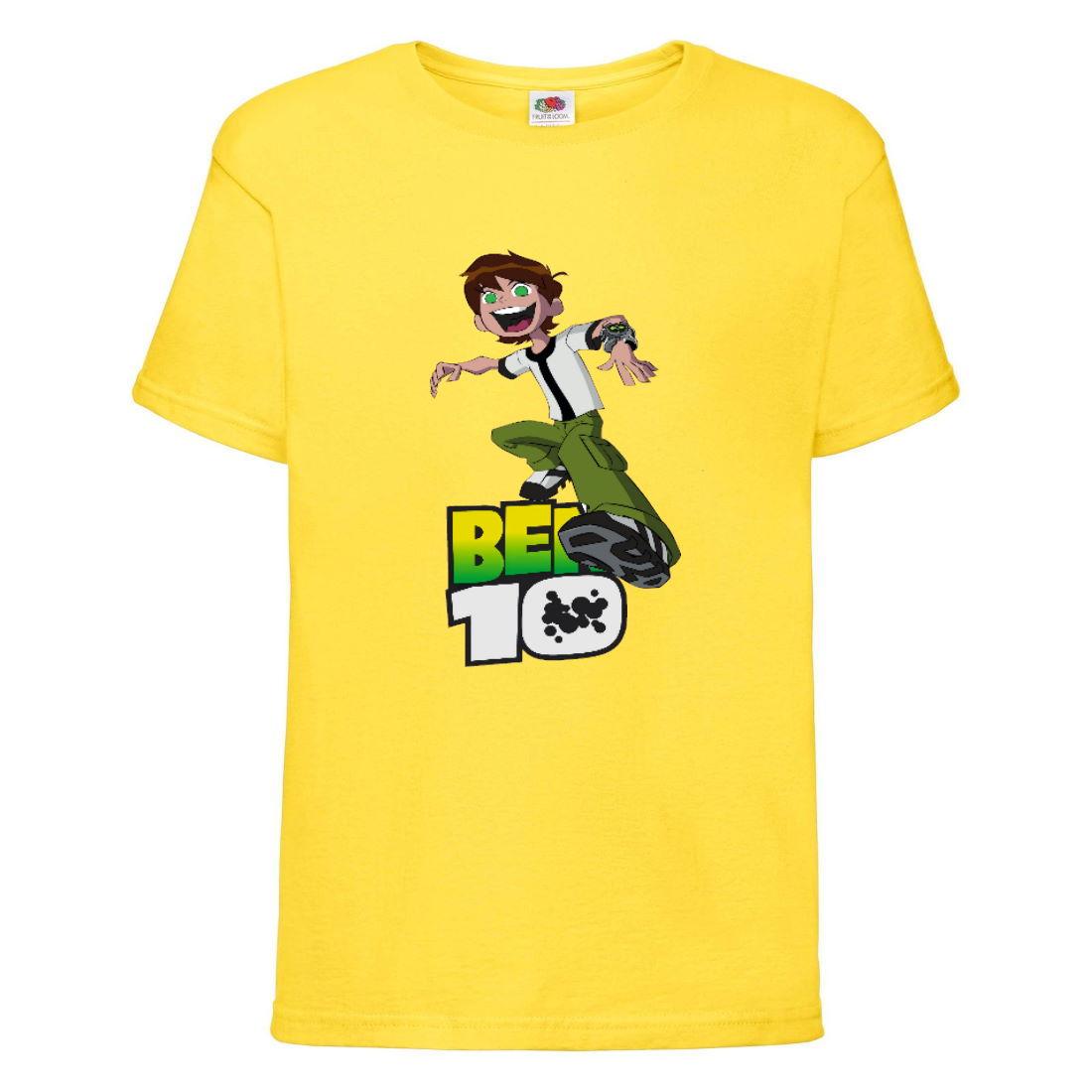 Футболка Ben 10 007 (BTN-007 yel) жовта 104-116-128-140-152 розмір