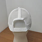 Кепка чоловіча бавовна р.56-59 біла тризуб 30035351, фото 7