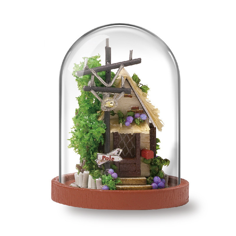 Кукольный дом DIY Cute Room Mini-004 Energetic Forest конструктор под куполом (Gold_34560) - фото 1 - id-p1648669471